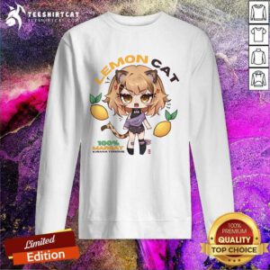 Kirana Yonome Lemon Cat Margay Sweatshirt