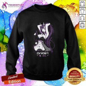 OniGiri Streetwear Black Sweatshirt