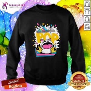 Popcat Meme Drawing Sweatshirt