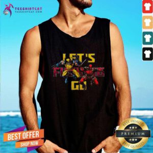 LFG Redband Let's Fucking Go Wolverine And Deadpool Tank-top
