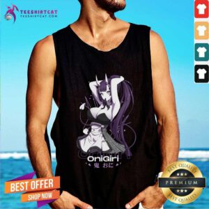 OniGiri Streetwear Black Tank-top