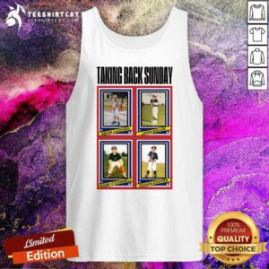 Taking Back Sunday Adam Lazzara John Nolan Mark O'connell Shaun Cooper tank-top