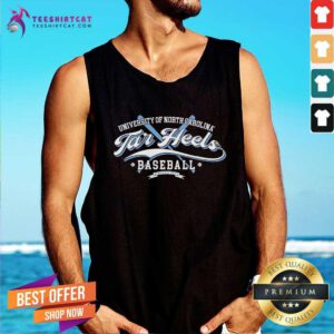 North Carolina Tar Heels Toni Baseball tank-top
