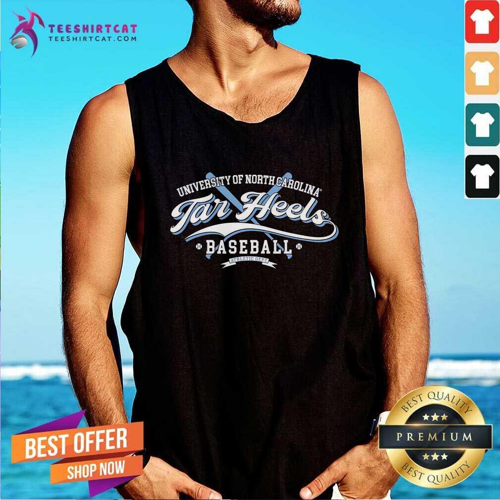 North Carolina Tar Heels Toni Baseball tank-top
