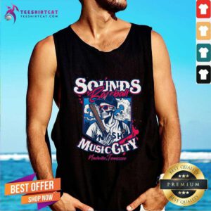 Nashville Sounds Skeleton Music City Tank-top