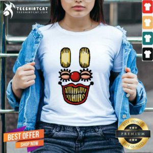 Mischief Clown Face v-neck