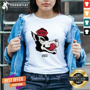 NC State Respect The Game v-neck