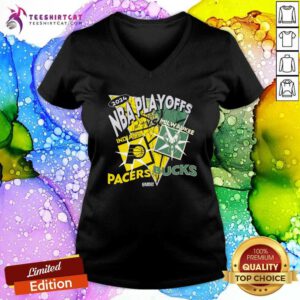 Indiana Pacers 2024 NBA Playoffs Essential Matchup V-neck