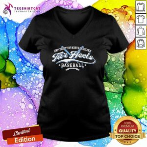 North Carolina Tar Heels Toni Baseball v-neck