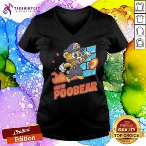 Nice Grand PooBear 1 Game Art V-neck