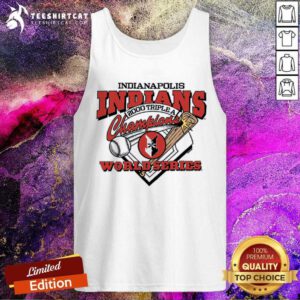 Nice Indians 2000 Triple-A World Series Champions Tank-top