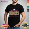 Premium Denver Nuggets Hardwood Baseball T-Shirt