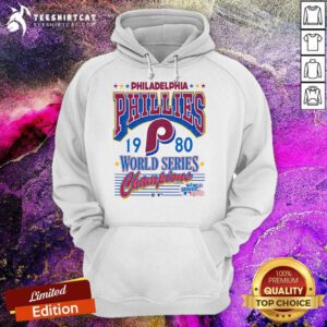 Awesome Philadelphia Phillies 1980 World Series Champions Hoodie
