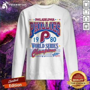 Awesome Philadelphia Phillies 1980 World Series Champions Sweatshirt