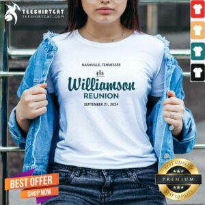 Awesome Williamson Reunion September 21 2024 V-neck