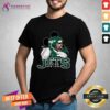 Good New York Jets Mickey At Quarterback Disney Football T-Shirt
