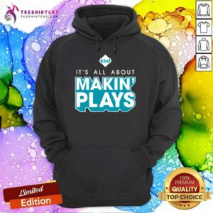 Great Kickball Dad It's All About Making Plays Hoodie