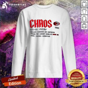 Hot Rinky Apparel Cause Chaos Definition Sweatshirt