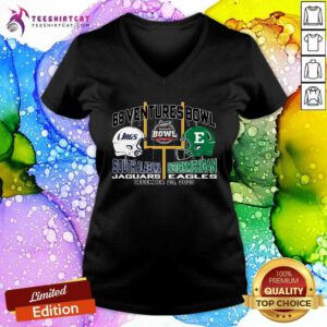 Nice Eastern Michigan University Football 2023 68 V-neck