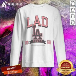 Nice MLB LAD Since 1958 Los Angeles Dodgers Sweatshirt