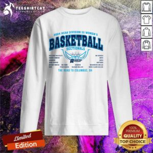 Official 2024 NCAA Division III Women’s Basketball Sectionals Sweatshirt