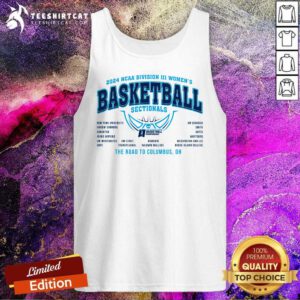 Official 2024 NCAA Division III Women’s Basketball Sectionals Tank-top