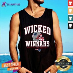 Premium New England Patriots Hometown Fitted Pullover Tank-top