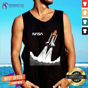 Premium The Official Shuttle Nasa Worm Tank-top