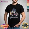 Pretty MLB New York Yankees Bluey Aunt Trixie Driving Car T-Shirt