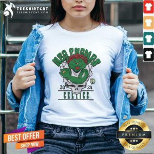 Pretty NBA x Grateful Dead 2024 Champs Celtics V-neck