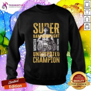 Pretty Naoya Inoue Merch Super Bantamweight Undisputed Champion Sweatshirt