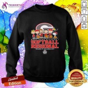 Pretty Peanuts 2024 NCAA Softball Regional Georgia Bulldogs Sweatshirt