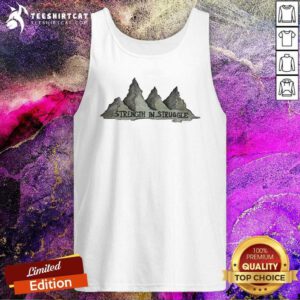 Pretty Strength In Struggle Mountain Tank-top