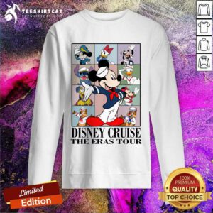 Awesome Disney Cruise The Eras Tour Mickey And Friends Family 2024 Sweatshirt