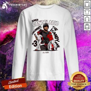Awesome Jeimer Candelario Is The Candy Man Sweatshirt