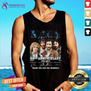 Awesome The Who Made In 1964 For 2024 60th Anniversary 1964-2024 Tank-top
