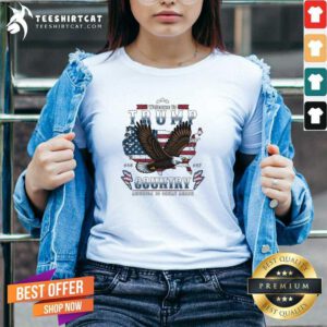 Awesome Welcome To Trump Country America Is Great Again V-neck