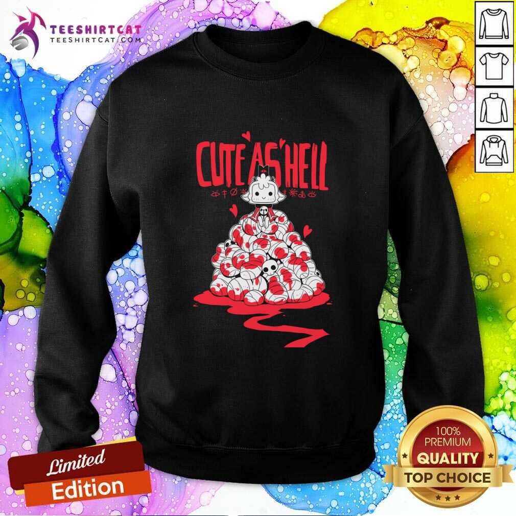 Funny Cute As Hell Cult Of The Lamb Sweatshirt
