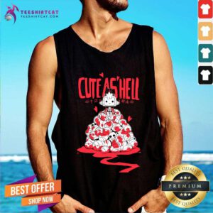 Funny Cute As Hell Cult Of The Lamb Tank-top