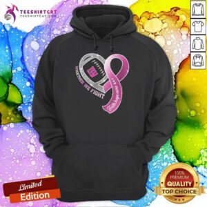Funny New York Giants Together We Fight Cancer Faith Hope Cure Hoodie