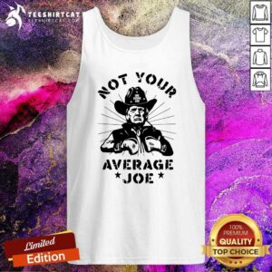 Good Not Your Average Joe Donald Trump Tank-top
