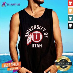 Hot University Of Utah Arch Tank-top