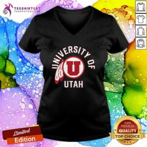 Hot University Of Utah Arch V-neck