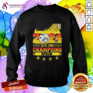 Nice 2024 UEFA Euro Best League Champions Spain Team Football Sweatshirt