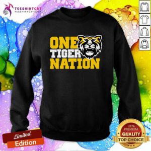 Nice Cleveland One Tiger Nation Kelce Sweatshirt