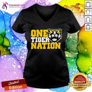 Nice Cleveland One Tiger Nation Kelce V-neck
