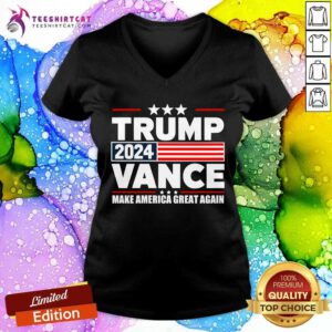Nice Trump Vance Make America Great Again V-neck