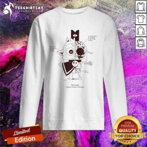 Official Cult Of The Lamb Anatomy Of The Lamb Sweatshirt