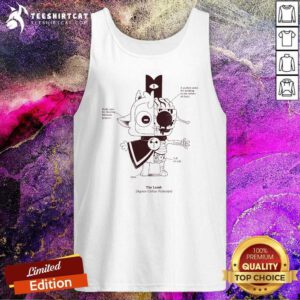 Official Cult Of The Lamb Anatomy Of The Lamb Tank-top