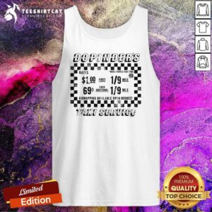 Official Deadpool Dopinder's Taxi Service Tank-top
